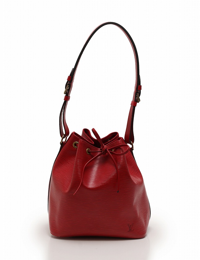 ルイヴィトン LOUIS VUITTON ショルダーバッグ 巾着 プチ ノエ エピ 