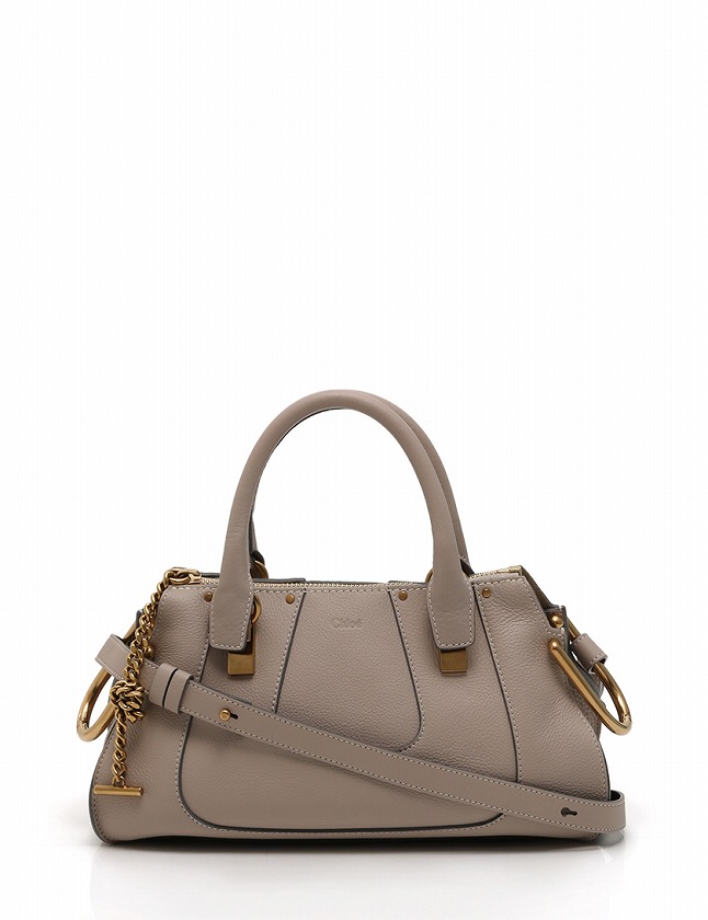 クロエ CHLOE ハンドバッグ ショルダーバッグ ヘイリー ベージュ 黒 