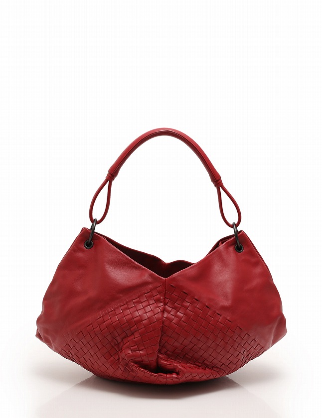 ボッテガヴェネタ ショルダーバッグ レッド BOTTEGA VENETA（ボッテガ