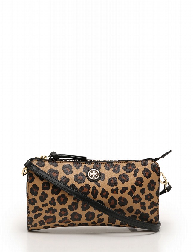 トリーバーチ TORY BURCH ショルダーバッグ クロスボディ レオパード柄 