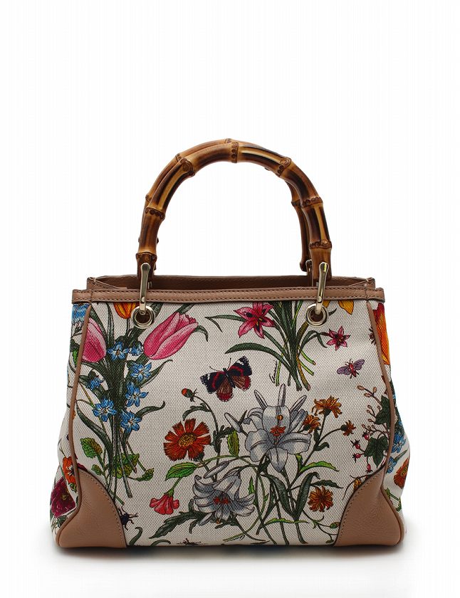 グッチ GUCCI トートバッグ ショルダーバッグ バンブー ショッパー  