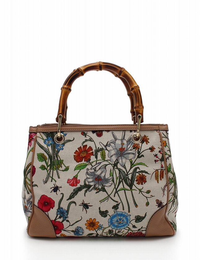 グッチ GUCCI トートバッグ ショルダーバッグ バンブー ショッパー 