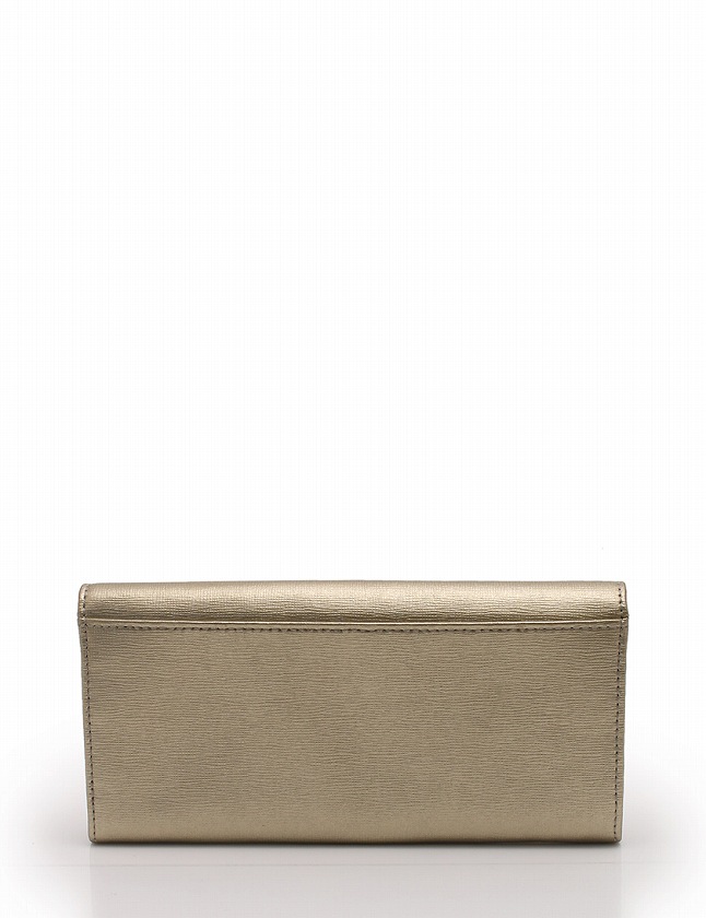 フルラ FURLA 長財布 ゴールド 小物 レザー 箱 保存袋付き レディース 