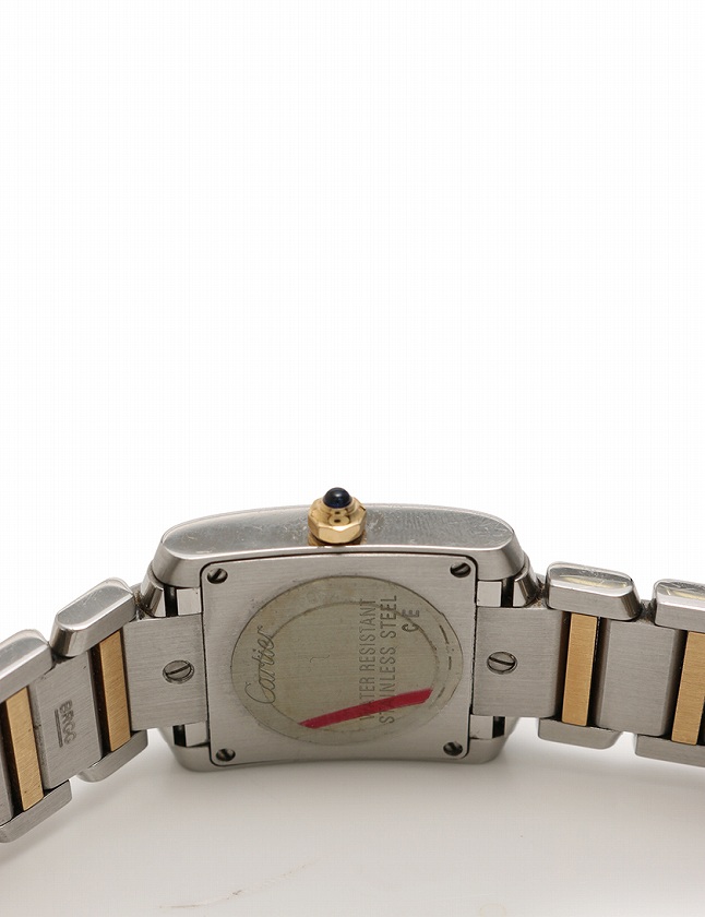 た*か様 Cartier レディース 時計 シルバー/ゴールド TANK（Cartier） カルティエ 時計 レディース タンク アングレーズ SM