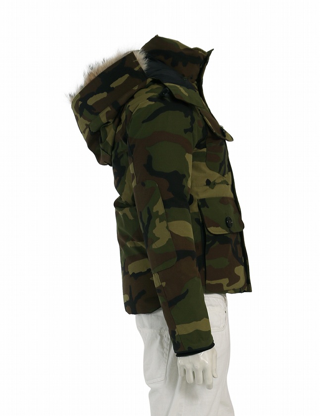 カナダグース CANADA GOOSE ダウンジャケット ラッセルパーカー カーキ 