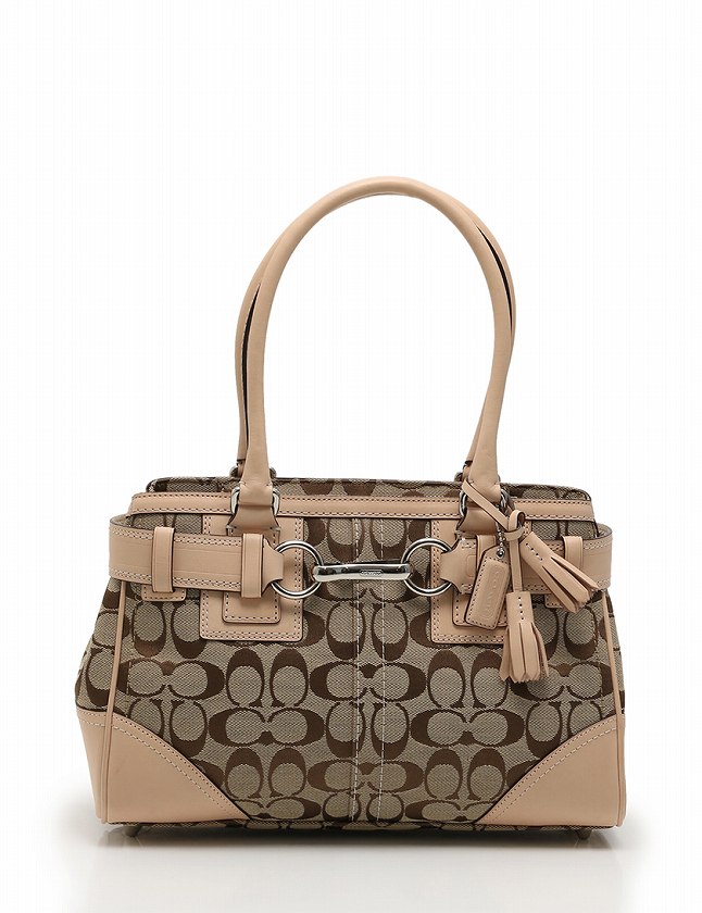 コーチ COACH トートバッグ ハンドバッグ シグネチャー ミディアム  