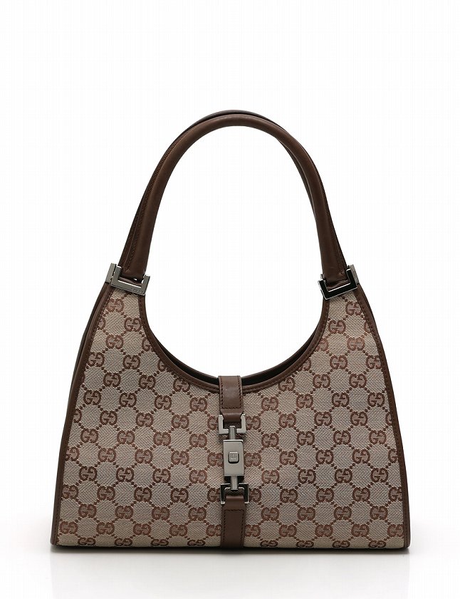 グッチ GUCCI ハンドバッグ ショルダーバッグ ジャッキー ベージュ 