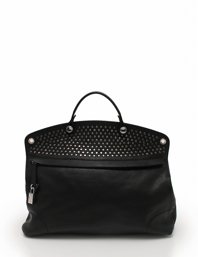 フルラ FURLA ハンドバッグ ショルダーバッグ パイパー 黒 ブラック 