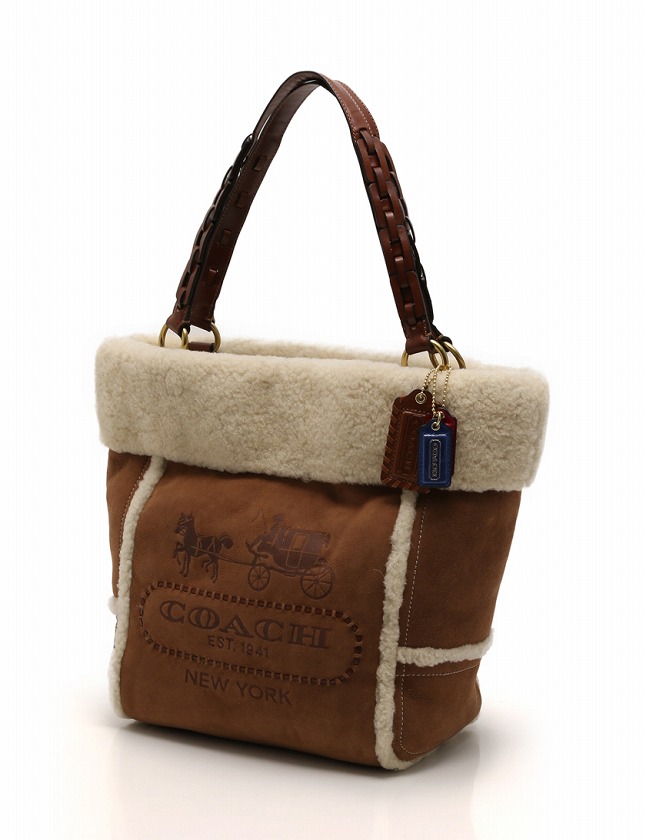 コーチ COACH トートバッグ ショルダーバッグ ナチュラル ポピー 
