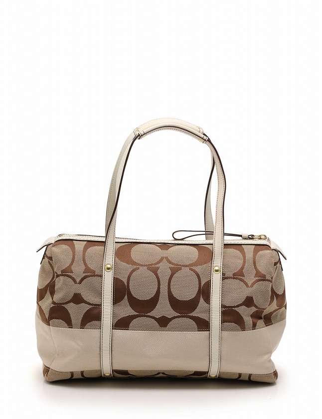コーチ　COACH ミニボストンバッグ　ハンドバッグ　シグネチャー　10078 コーチ COACH 10078 シグネチャー ハンドバッグ ボストンバッグ