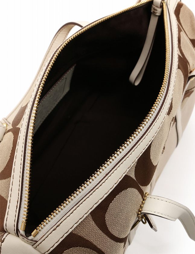 Coach ベージュ ボストン ハンドバッグ 楽天市場】【バッグ】COACH コーチ シグネチャー ハンドバッグ