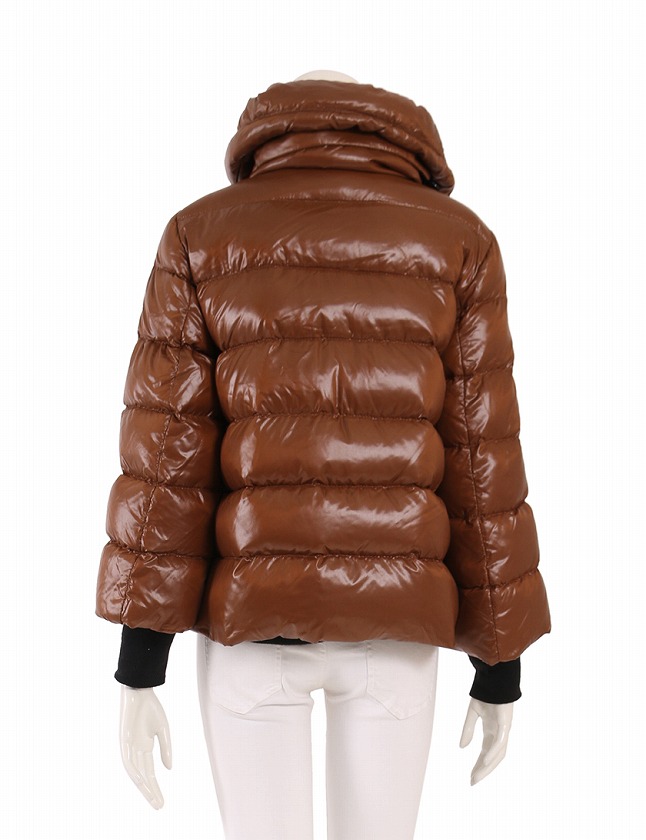 モンクレール MONCLER ダウンジャケット テュルサ 茶色 ブラウン S