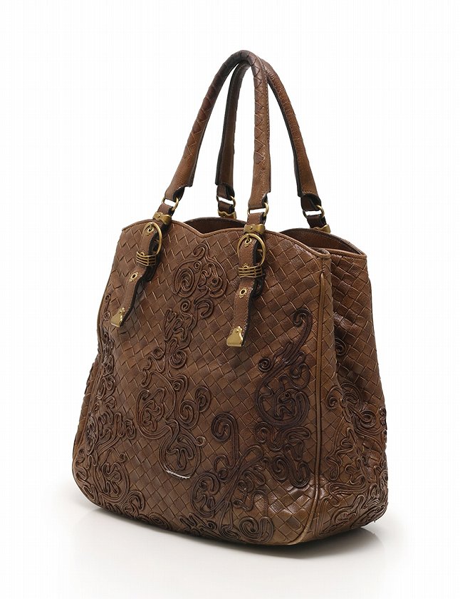 ボッテガヴェネタ BOTTEGA VENETA トートバッグ ハンドバッグ イントレ 
