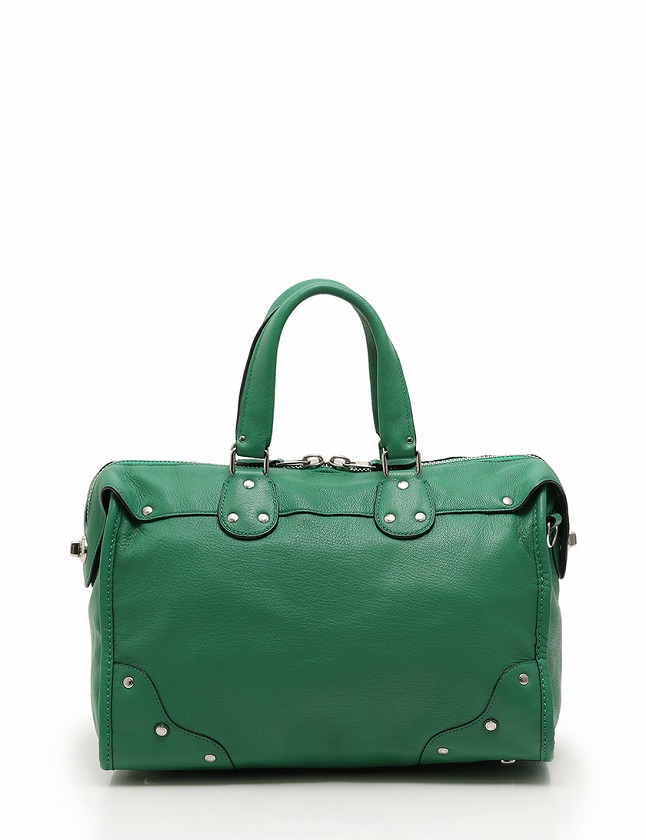 コーチ COACH ハンドバッグ ショルダーバッグ ライダーサッチェル 緑 