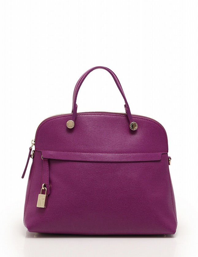 フルラ FURLA ハンドバッグ ショルダーバッグ パイパー 紫 パープル 