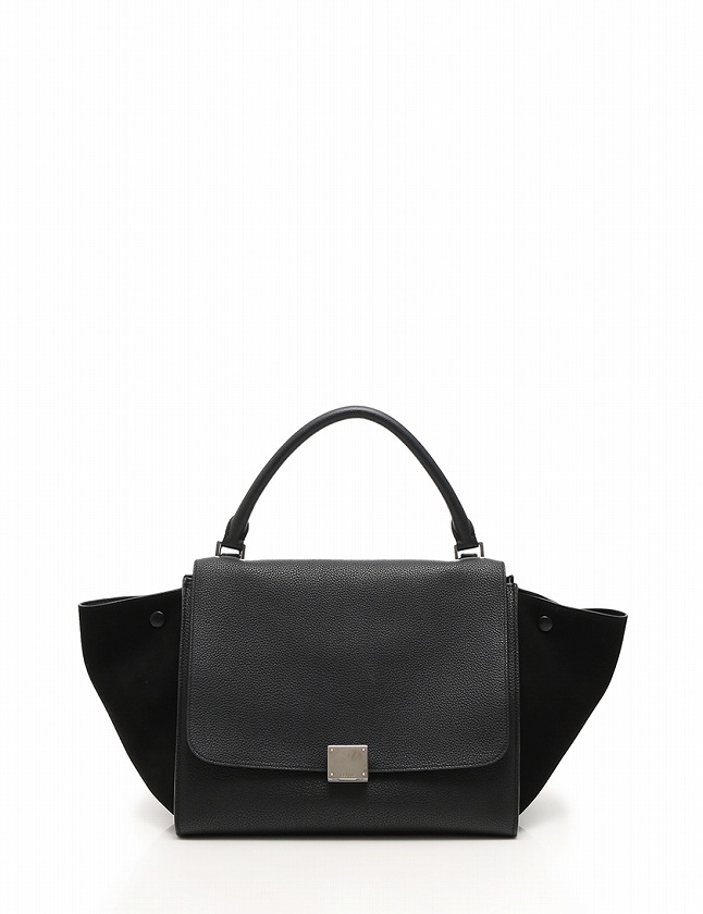 セリーヌ CELINE ハンドバッグ ショルダーバッグ トラペーズ 黒  
