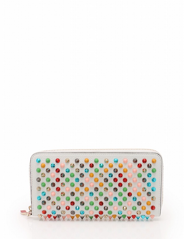 クリスチャンルブタン Christian louboutin 長財布 ラウンドファスナー 