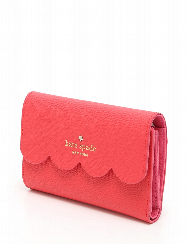 ケイトスペード KATE SPADE 財布 三つ折り リリーアベニュー 赤 ケイトスペード KATE SPADE 財布 三つ折り リリーアベニュー 赤