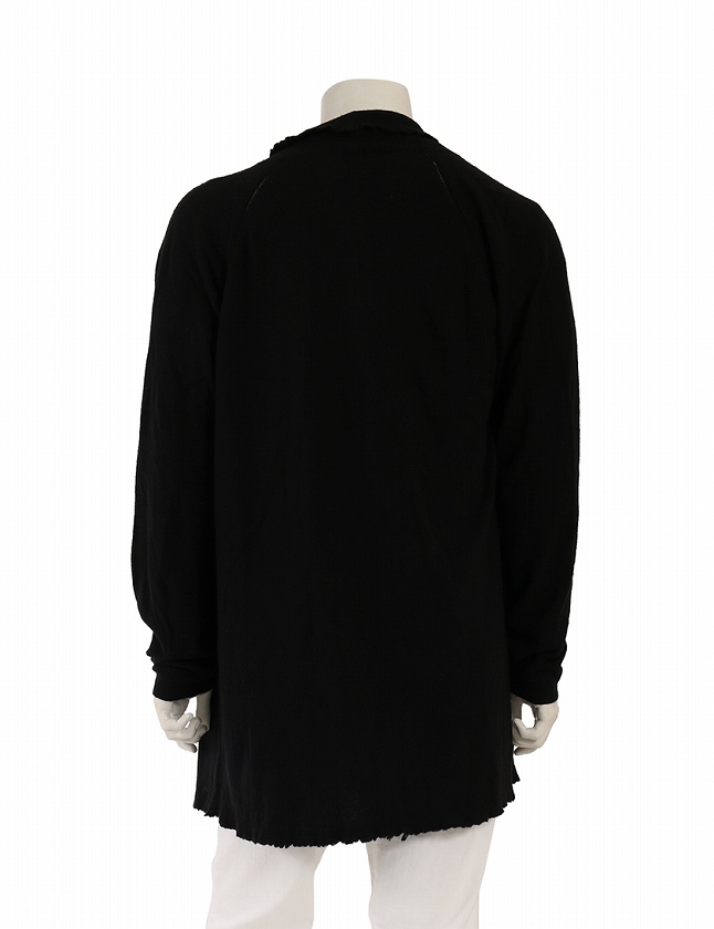 ディオールオム Dior HOMME カーディガン ニット ロング 黒 ブラック 