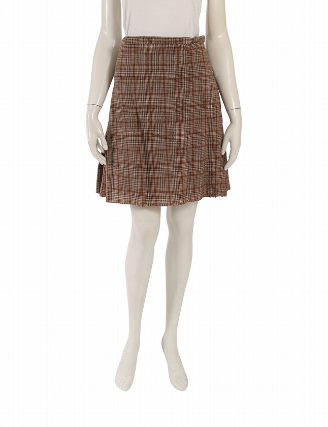 ヴィヴィアンウエストウッド チェックのラップスカート ヴィヴィアン