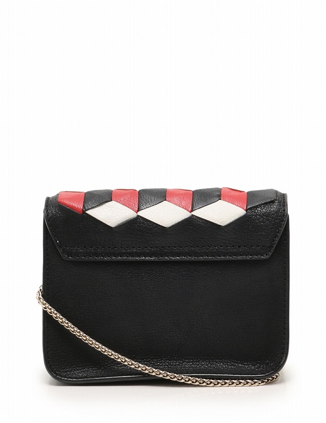 フルラ FURLA ショルダーバッグ ポシェット メトロポリス チェーン 赤 