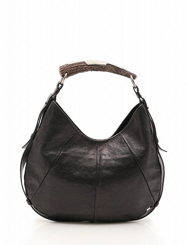 YVES SAINT LAURENT / イヴサンローラン | 208315 中綿ナイロンレザー  