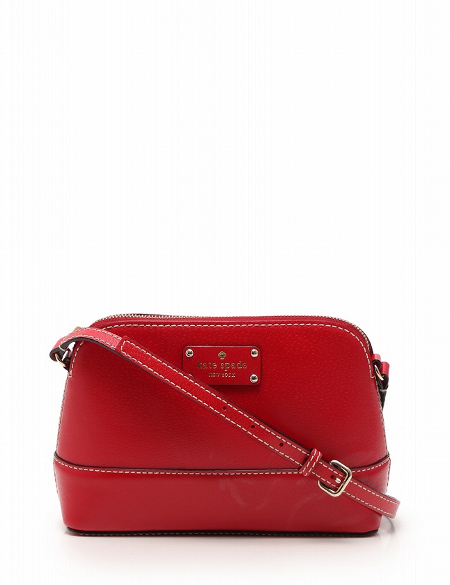 ケイトスペード KATE SPADE ショルダーバッグ ポシェット 赤 レッド  