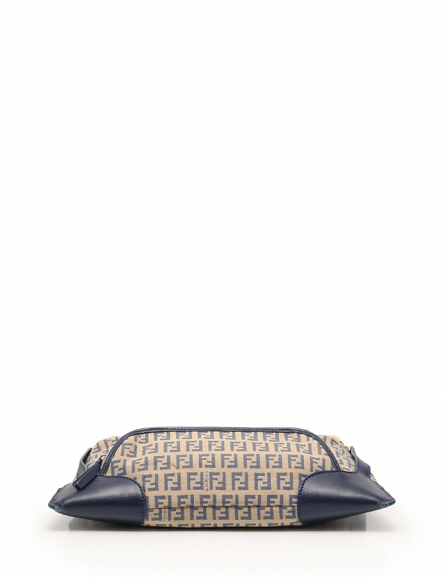 美品 FENDI フェンディ ズッキーノ ポーチ ハンドバッグ ミニバッグ FENDI フェンディ ズッキーノ ミニハンドバッグ ポーチ