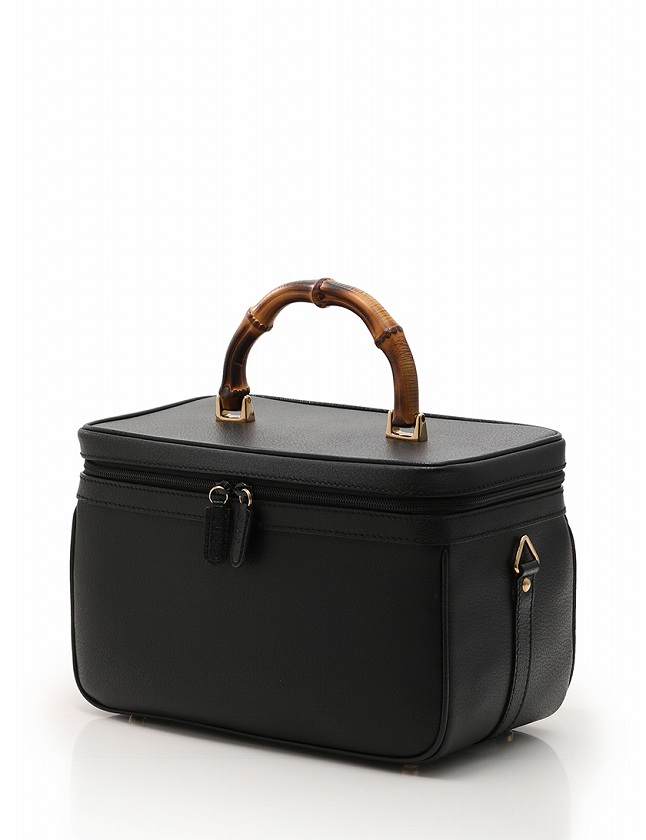 グッチ GUCCI バニティバッグ ハンドバッグ ショルダーバッグ バンブー 