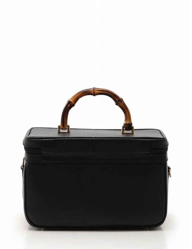 グッチ GUCCI バニティバッグ ハンドバッグ ショルダーバッグ バンブー 