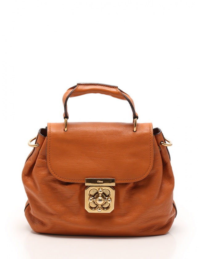 クロエ CHLOE ハンドバッグ ショルダーバッグ エルシー キャメル 