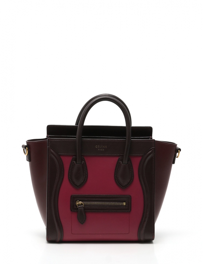 セリーヌ CELINE ハンドバッグ ショルダーバッグ ラゲージ ナノ  