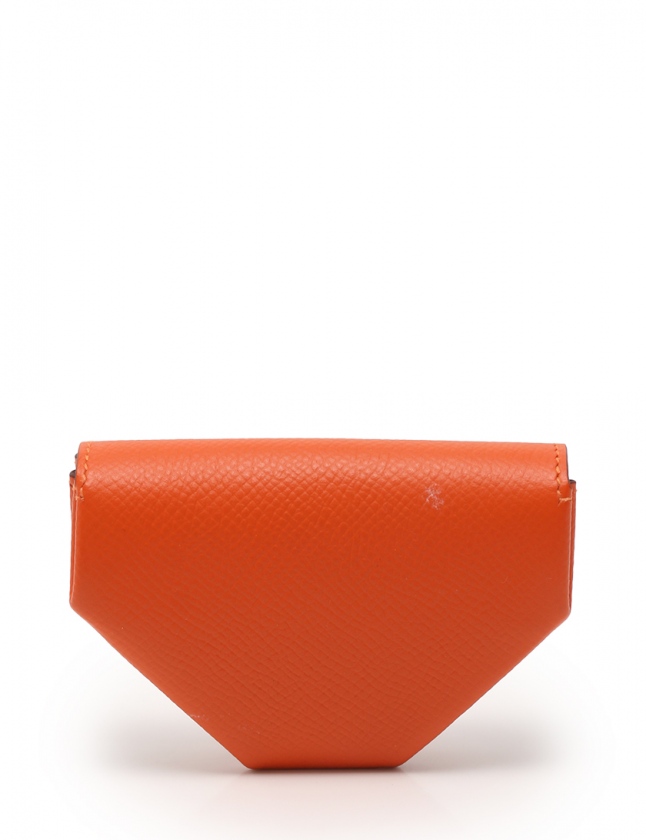 エルメス HERMES コインケース 小銭入れ ル ヴァンキャトル オレンジ  