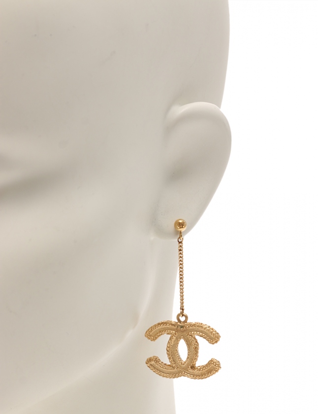 シャネル CHANEL ピアス ココマーク ゴールド アクセサリー B16V