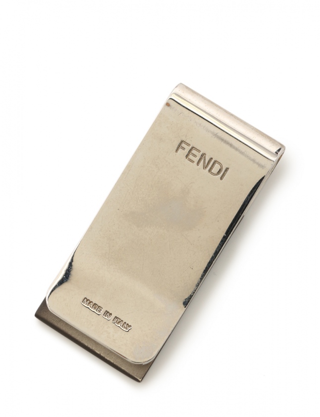 フェンディ FENDI マネークリップ シルバー ブロンズ 小物 7M0205 