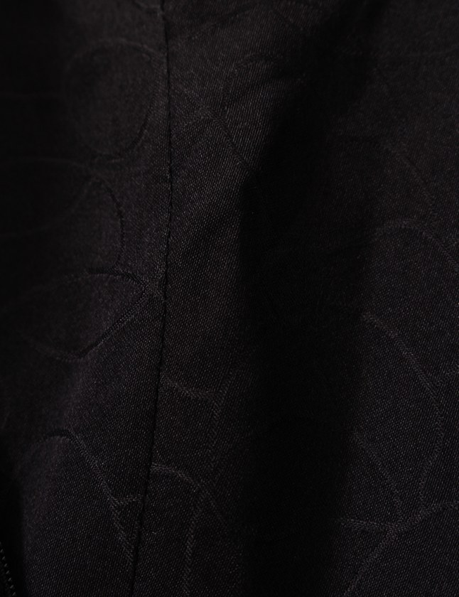 シャネル CHANEL ワンピース 黒 38 半袖 膝丈 無地 M P28928 ウール  