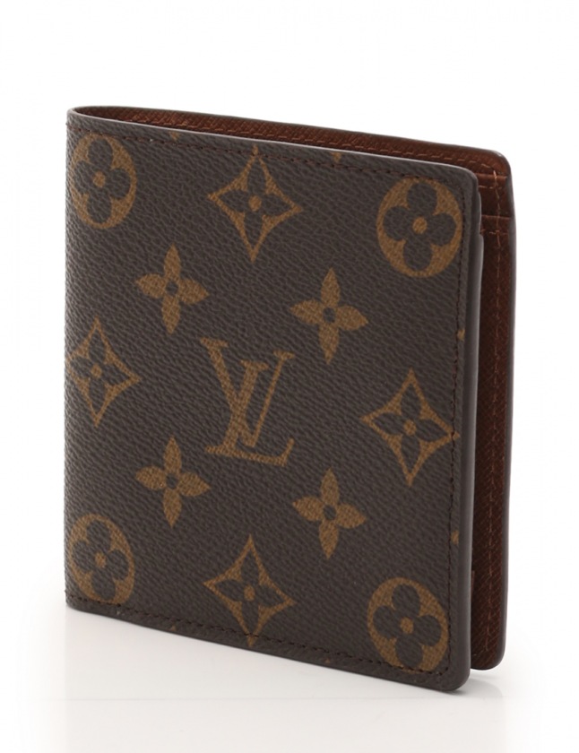 ルイヴィトン Louis Vuitton 財布 二つ折り モノグラム 茶色 ブラウン 小物 Pvc レザー M レディース 114 ベクトルパーク