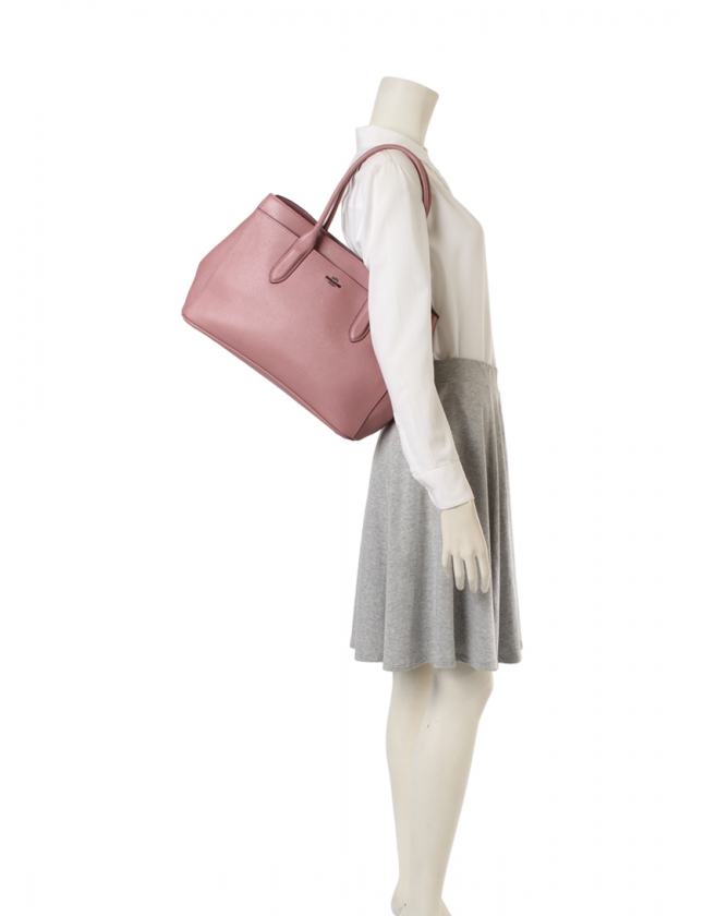 コーチ COACH トートバッグ 24218 ベイリー キャリーオール レザー ベージュ バッグ COACH 24218 ベイリー キャリーオール ハンドバッグ G美品