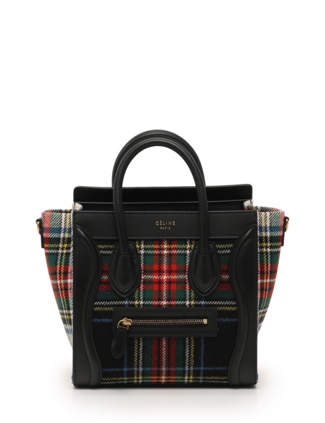 セリーヌ CELINE ハンドバッグ ショルダーバッグ ラゲージ ナノ
