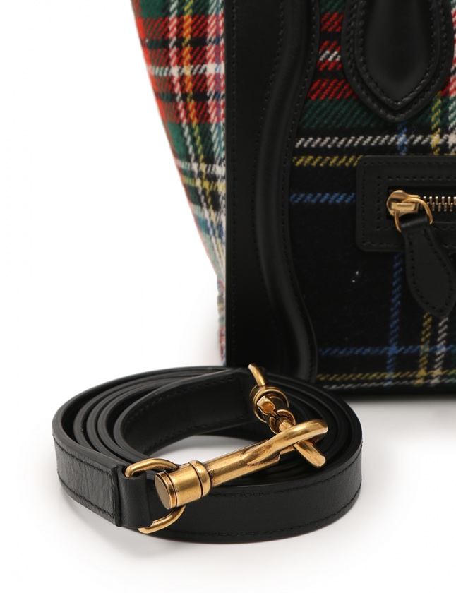 セリーヌ CELINE ハンドバッグ ショルダーバッグ ラゲージ ナノ