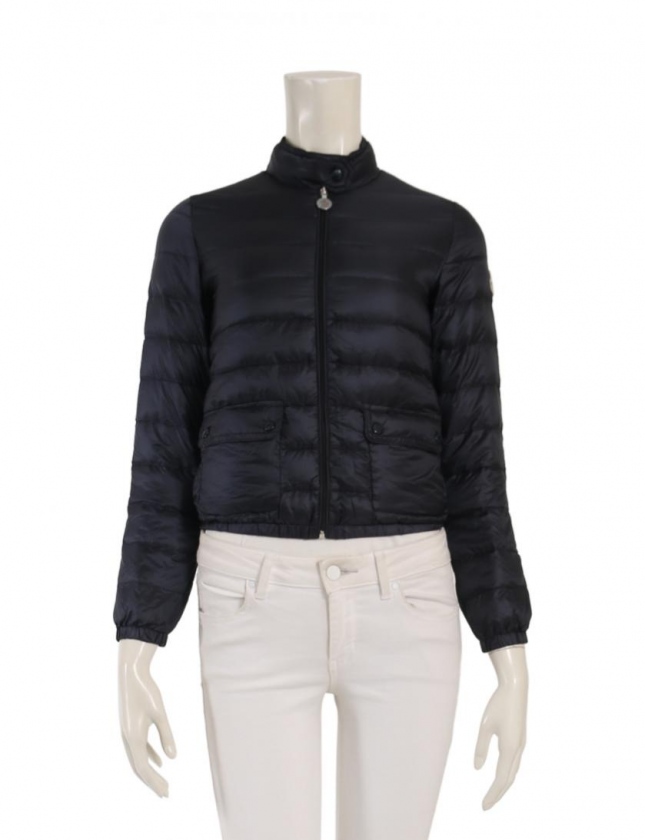 モンクレール MONCLER ライトダウンジャケット ネイビー 10Y アウター