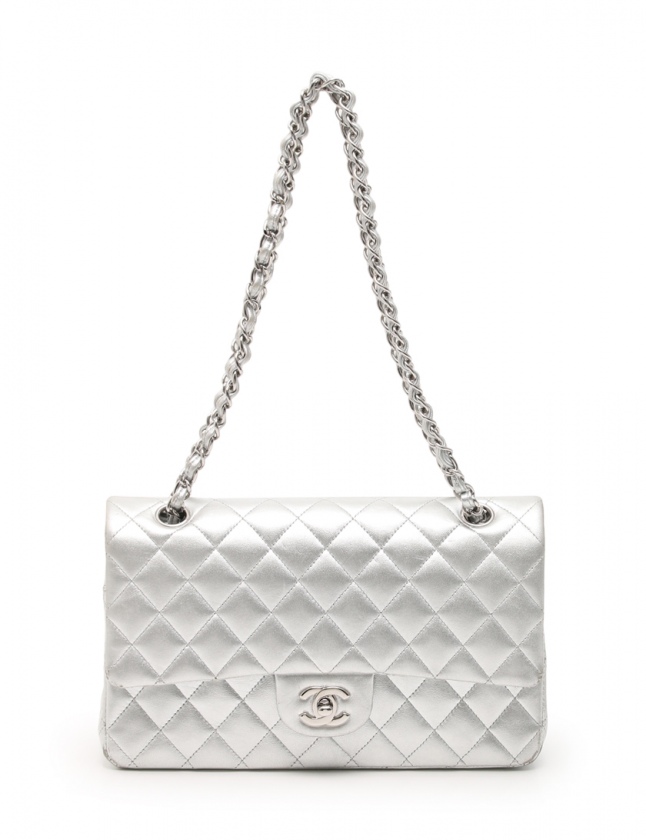 シャネル CHANEL ショルダーバッグ マトラッセ Wフラップ Wチェーン  