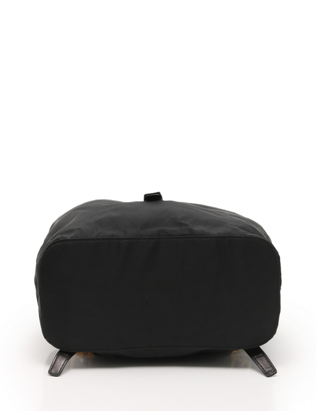 プラダ PRADA リュック バックパック 黒 B4821 ナイロン レザー  