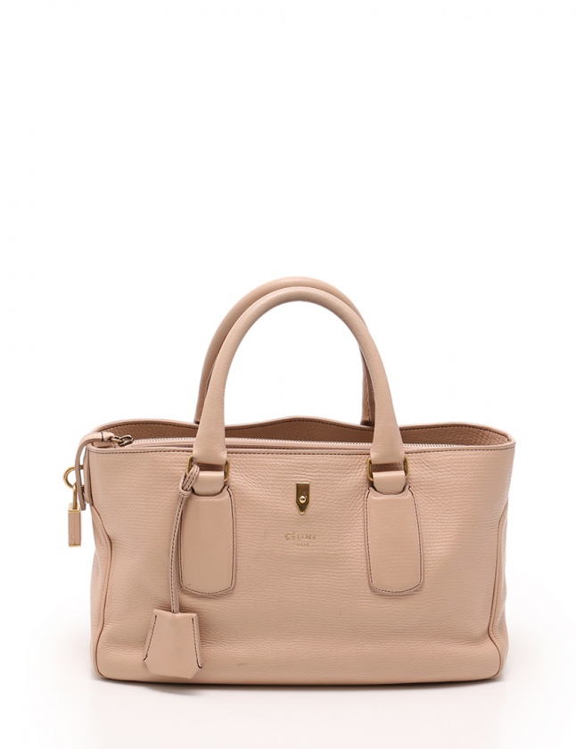 セリーヌ CELINE ハンドバッグ ニューブギーバッグ ピンク レザー  