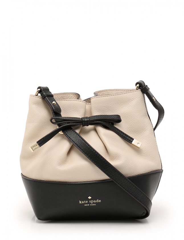 ケイトスペード KATE SPADE ワンショルダーバッグ アイボリー 黒  