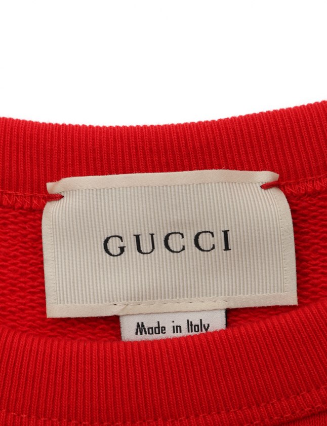 グッチ GUCCI スウェット トレーナー チルドレンズ 赤 12 トップス  