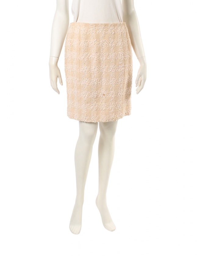 シャネル CHANEL スカートスーツ ツイード セットアップ ピンク