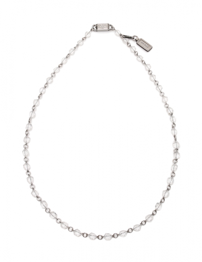 PRADA ビジューネックレス