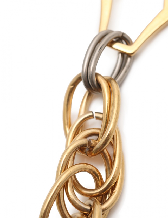 プラダ PRADA チェーンネックレス ゴールド シルバー アクセサリー