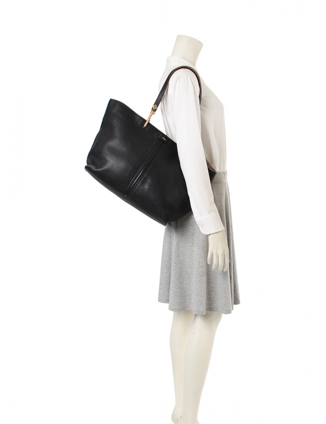 クロエ CHLOE トートバッグ ショルダーバッグ ケリー 黒 3S1247 レザー
